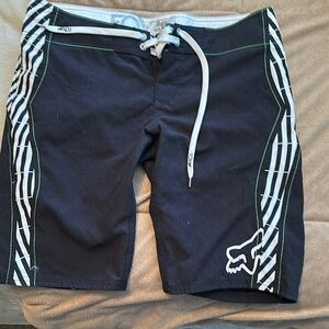 Fox Men's Black Swim Shorts